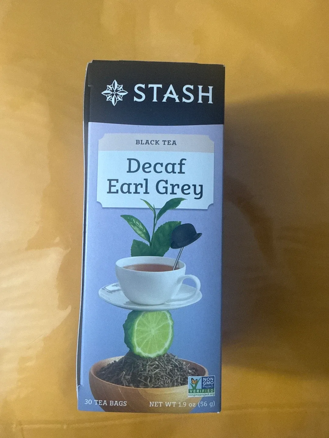 Stash Decaf Earl Grey Black Tea - 30 Tea Bags thumbnail