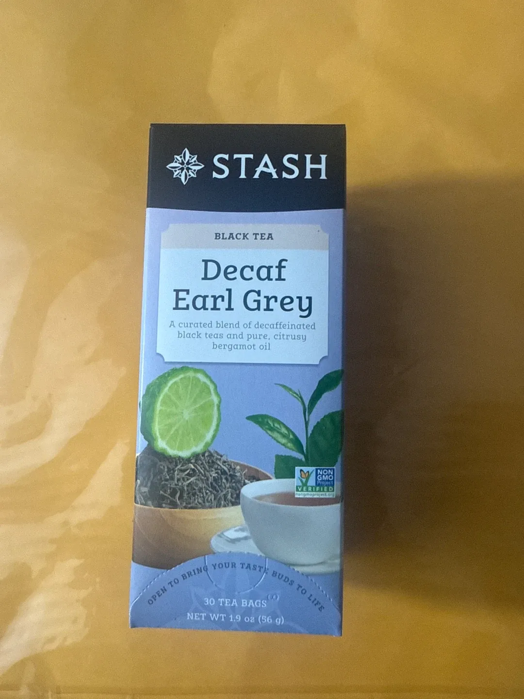 Stash Decaf Earl Grey Black Tea - 30 Tea Bags image indicator(3)