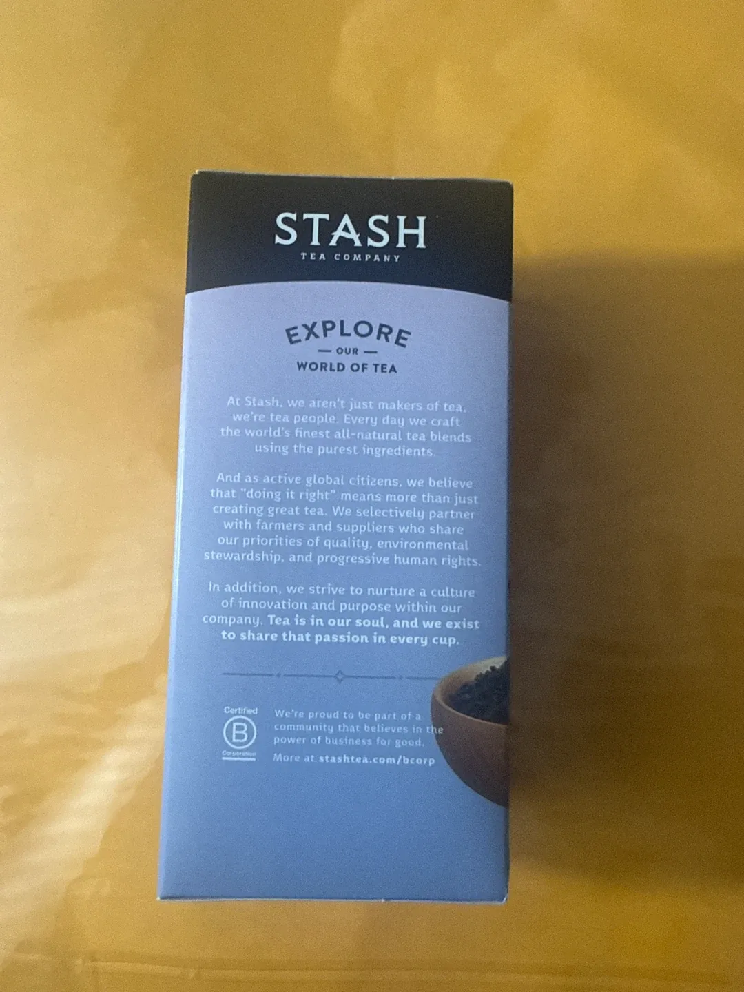 Stash Decaf Earl Grey Black Tea - 30 Tea Bags image indicator(2)