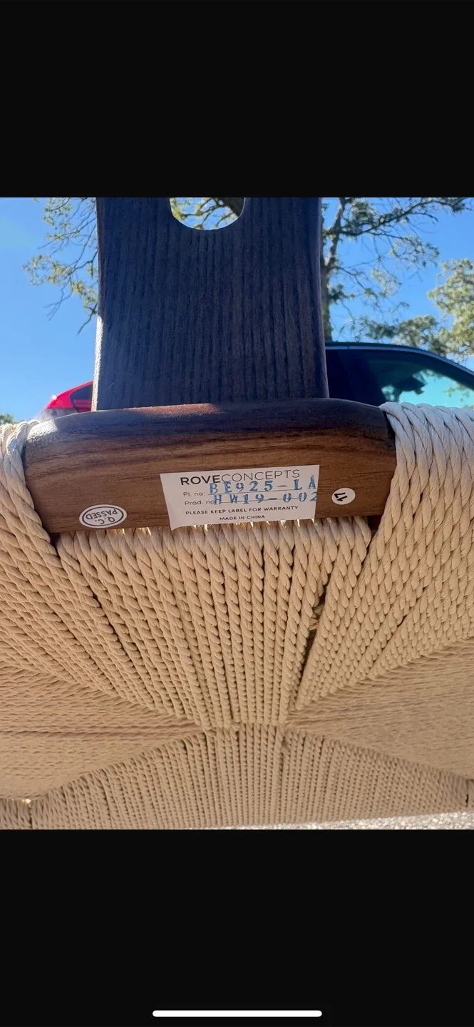 Rove Concepts Wishbone Dining Chair image indicator(4)