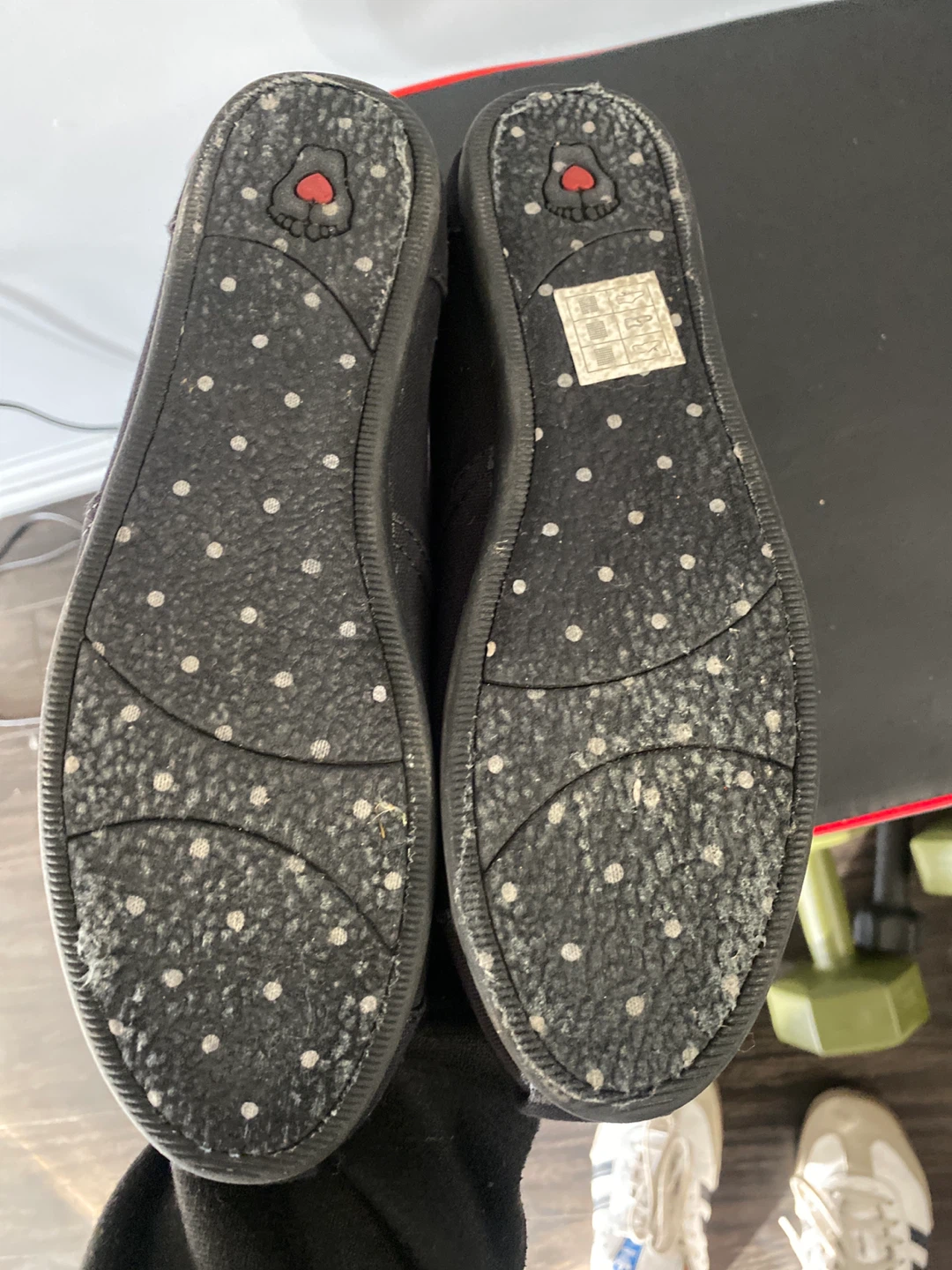 BOBS from Skechers Black Flats - Size 7 - photo 2