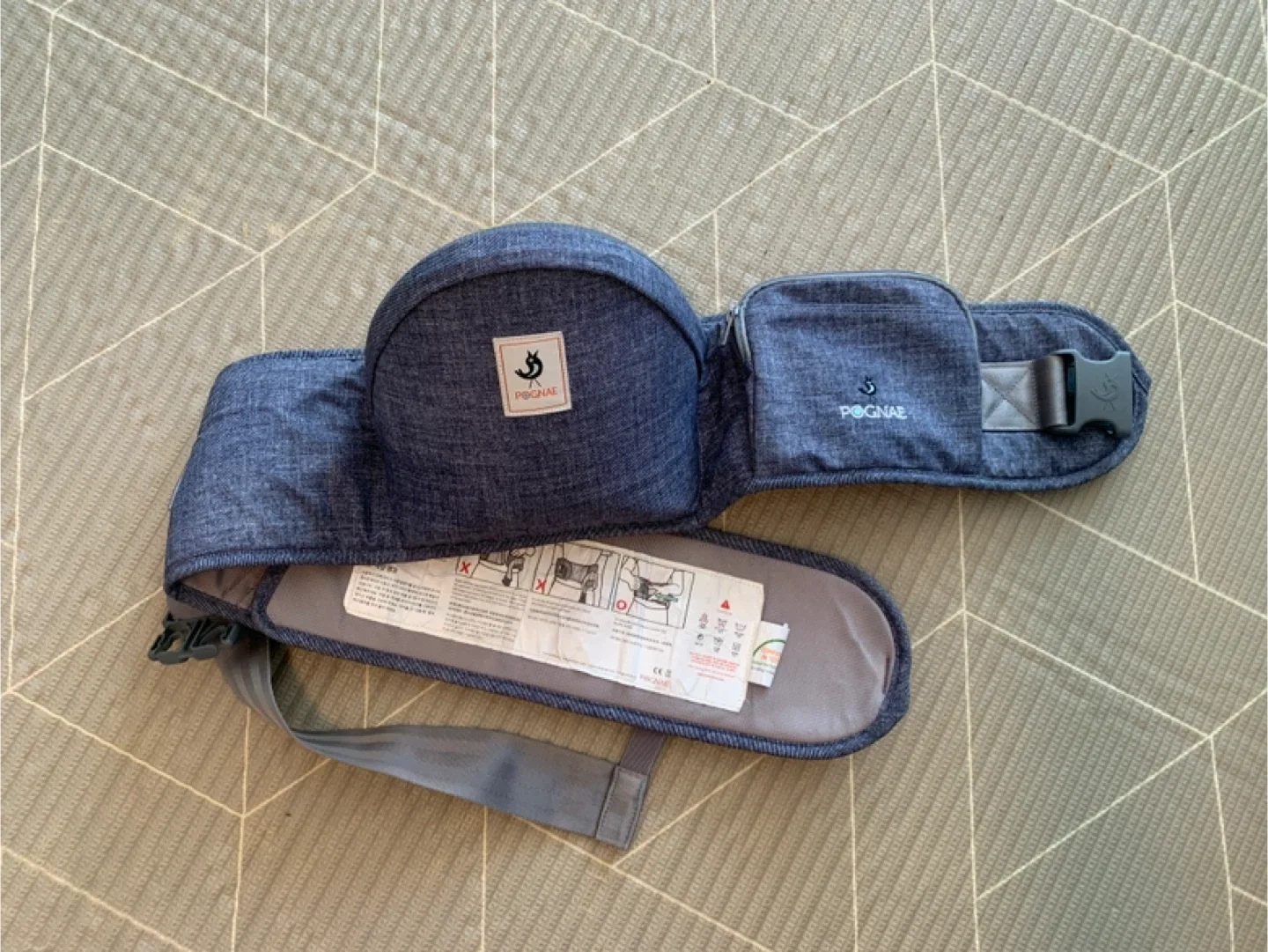 Pognae Baby Carrier - Denim Blue image indicator(3)