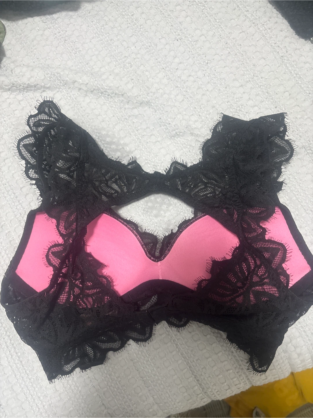 Victoria's Secret Black Lace Bralette - photo 2