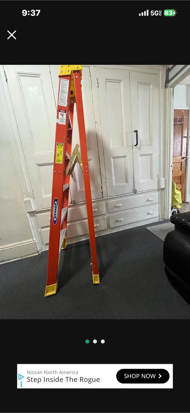 Werner 6 ft. Fiberglass Step Ladder