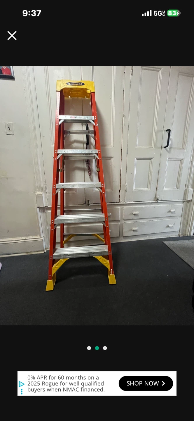 Werner 6 ft. Fiberglass Step Ladder - photo 3