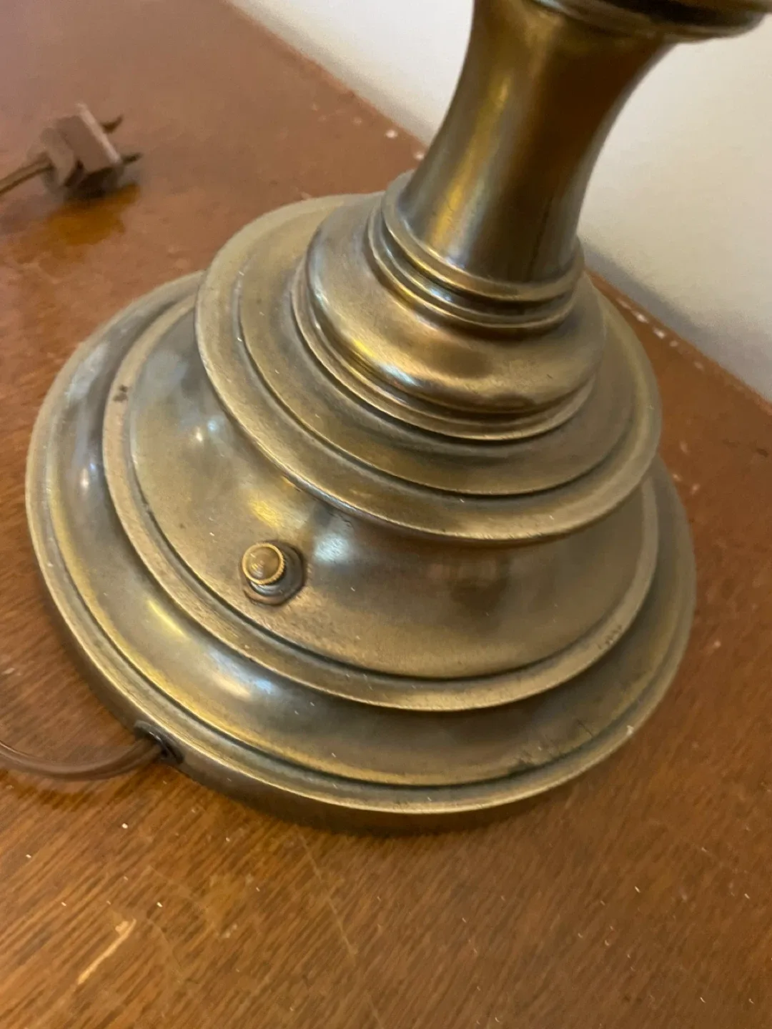 Vintage Brass Table Lamp image indicator(4)