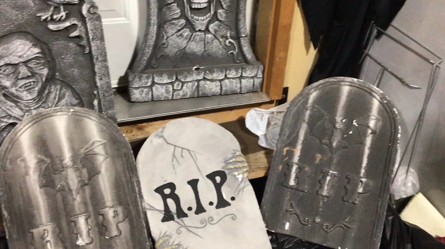 Halloween Tombstone Decorations