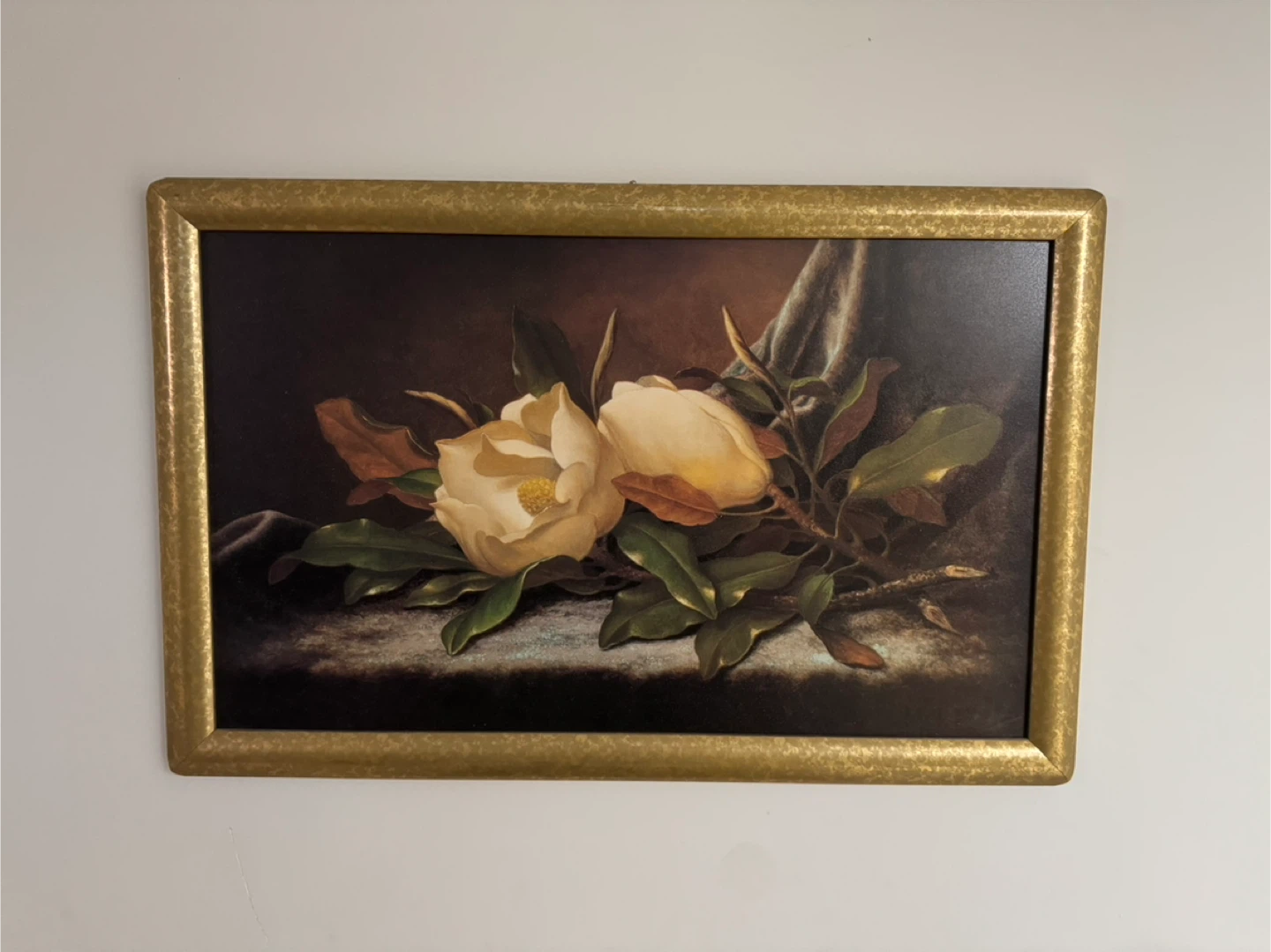 Framed Floral Print