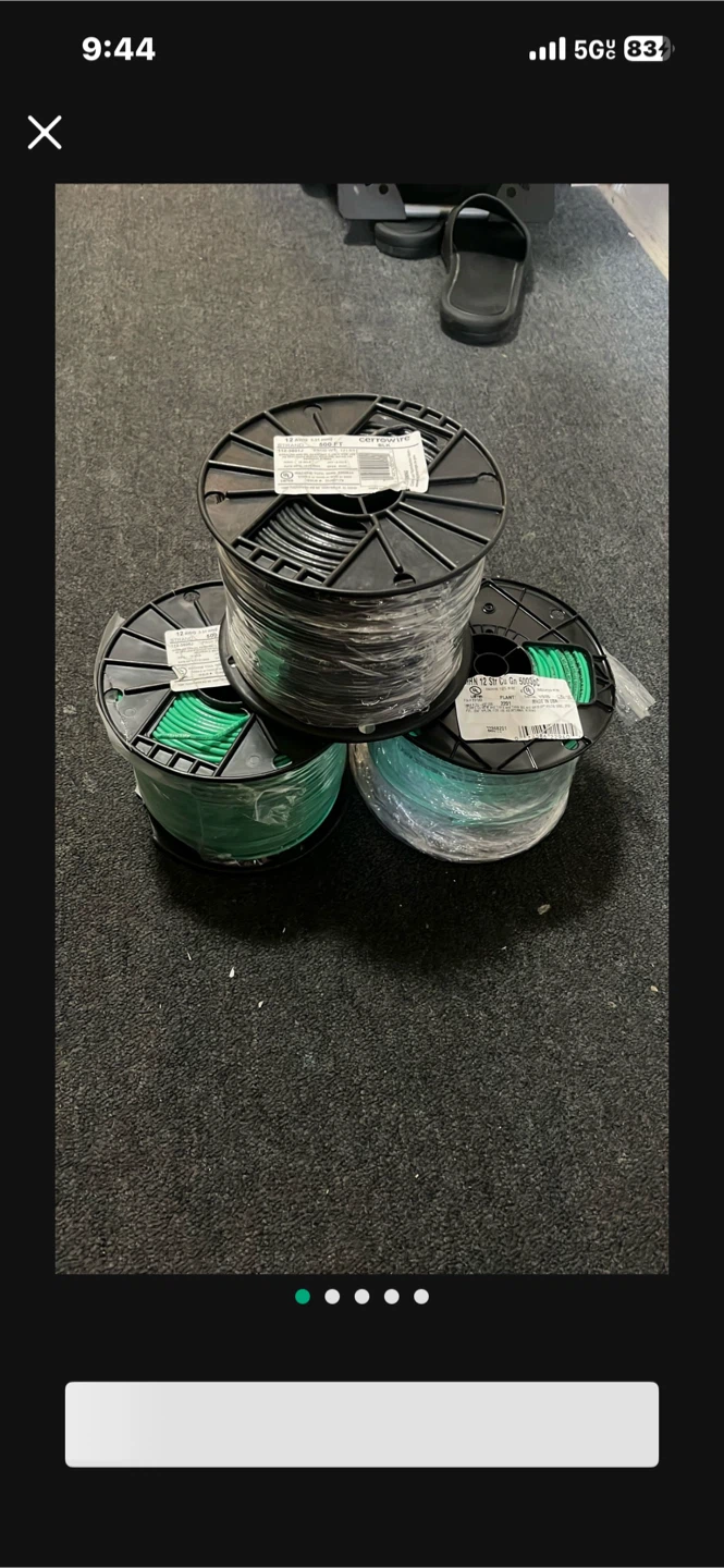 Cerrowire 12 AWG Machine Tool Wire - 500 ft