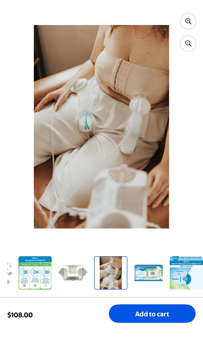 Dr. Brown's Customflow Double Electric Breast Pump - photo 4