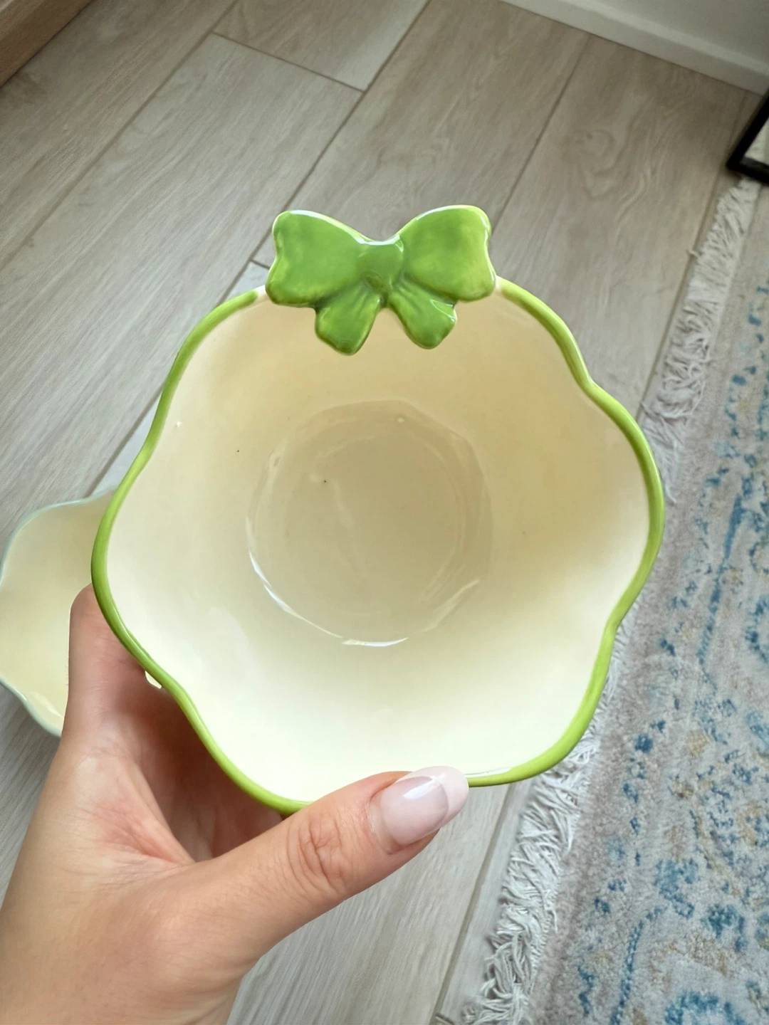 Set of 3 Decorative Bowls with Bows - photo 4