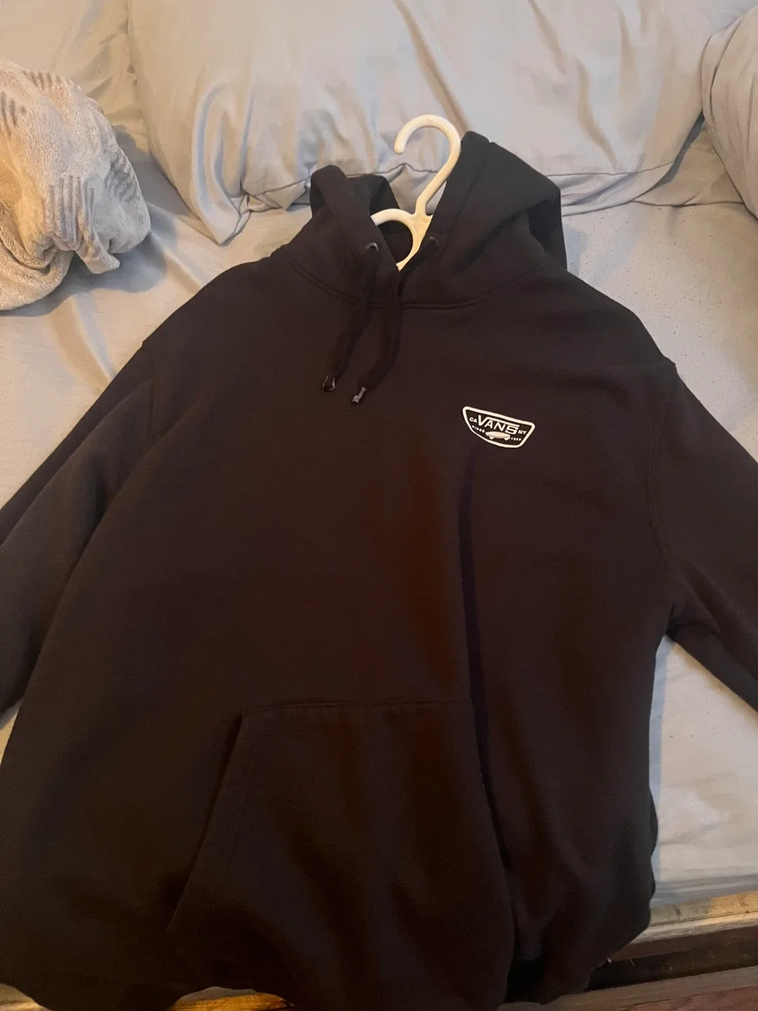 Vans Black Hoodie - Size Large image indicator(2)