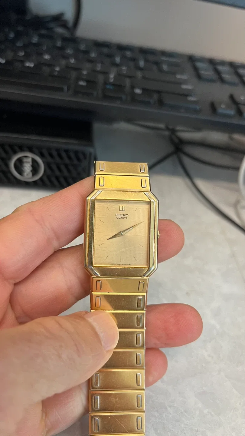Seiko Quartz Gold/Silver Tone Watch thumbnail