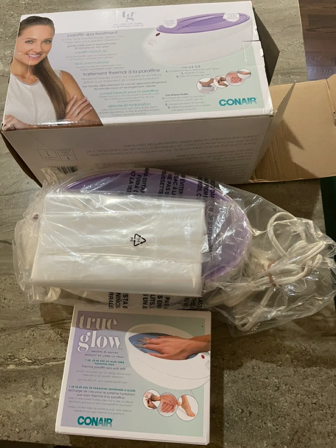 Conair True Glow Paraffin Spa Wax image indicator(2)