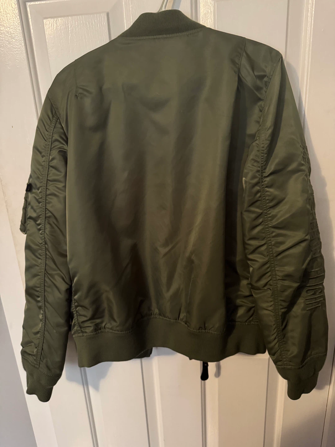 Alpha Industries MA-1 Bomber Jacket - Sage, Medium - photo 2