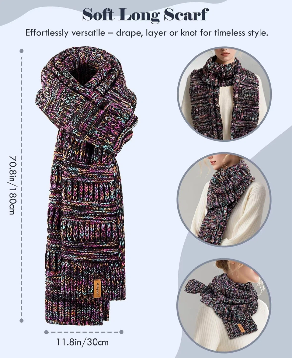 Beanie, Scarf & Gloves Set - photo 5