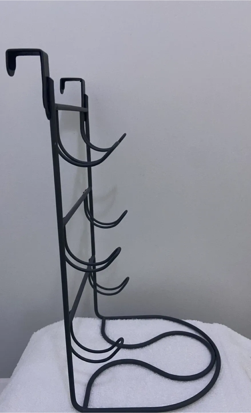 Over the Door Hair Tool Organizer - Black image indicator(3)