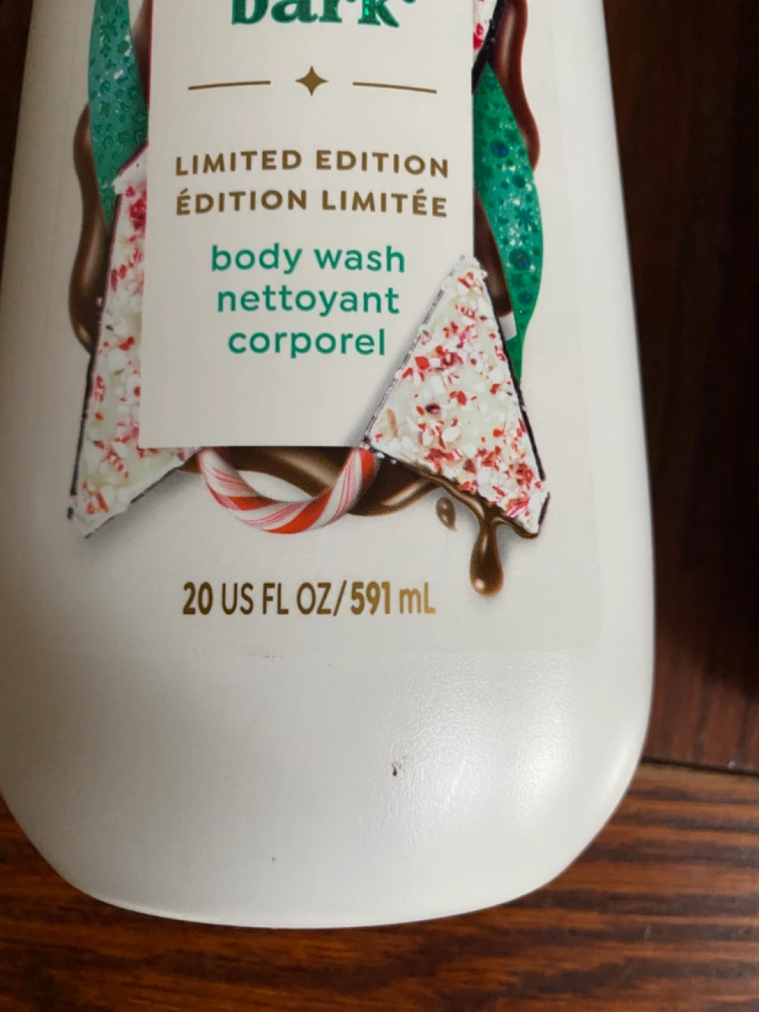 Dove Pepper Mint Bark Body Wash 591 mL - photo 2