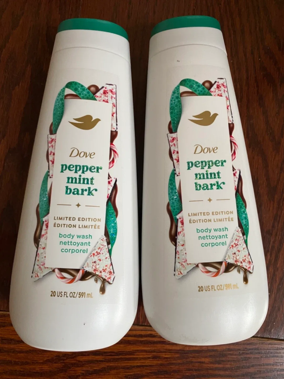 Dove Pepper Mint Bark Body Wash 591 mL image indicator(4)