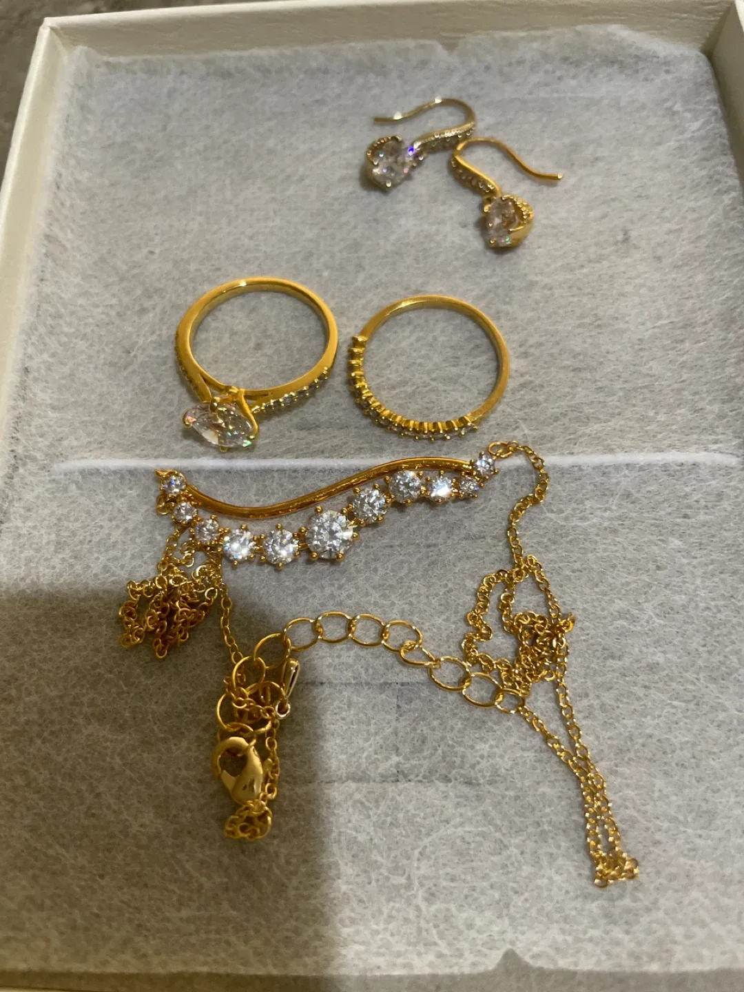 Jewellery Set - Gold & Rose Gold image indicator(3)