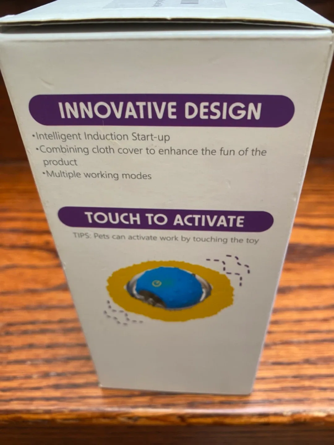 PUHOHUN Cat Toy Ball - Interactive & Auto-Off image indicator(9)