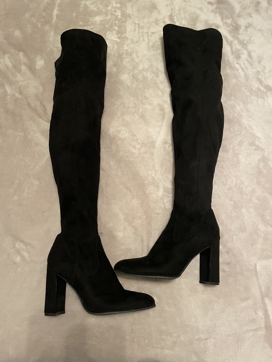 *new* Marc Fisher Black Over-the-Knee Boots - Size 6.5