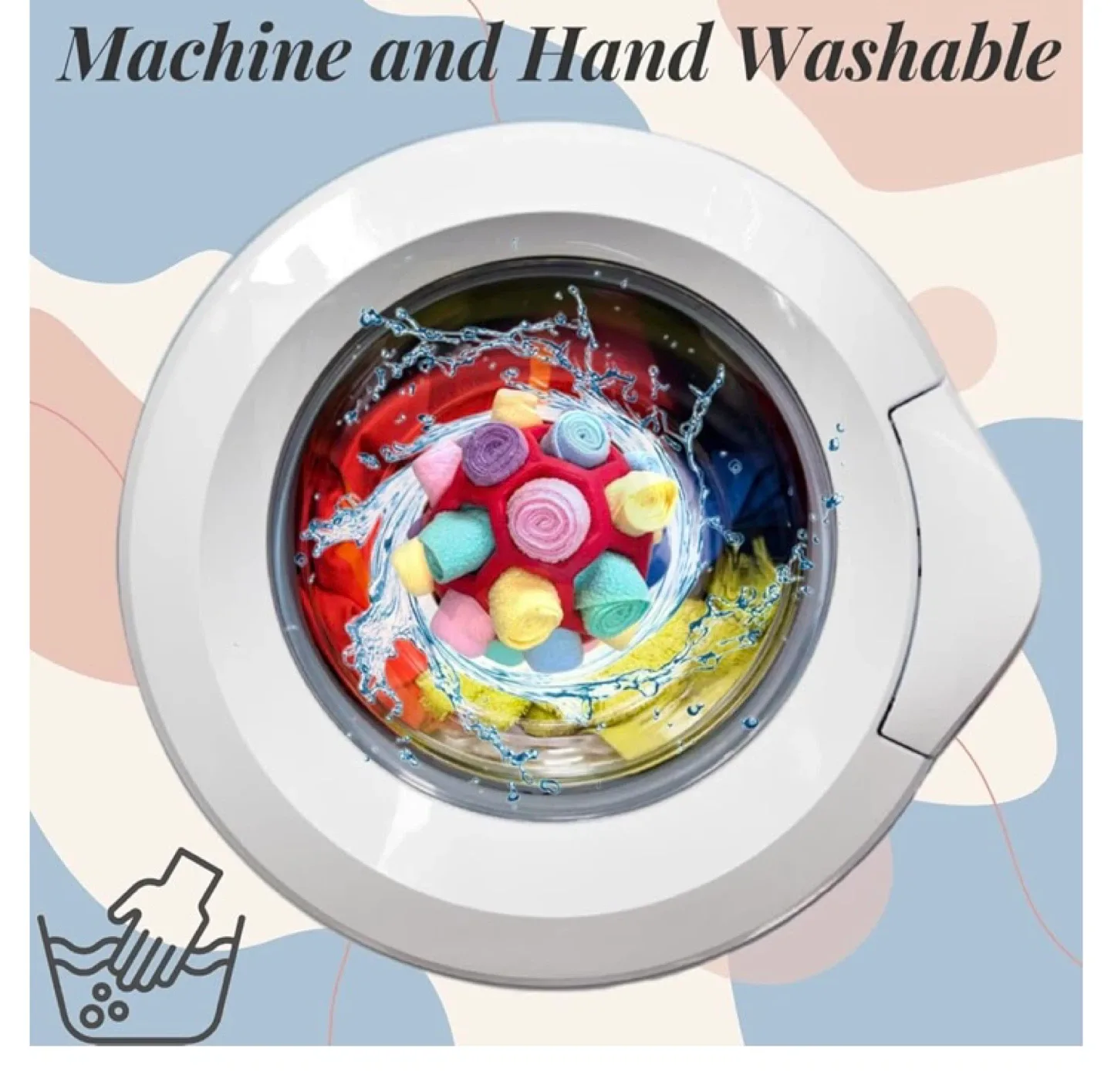 YEENER Interactive Snuffle Ball Dog Toy image indicator(4)