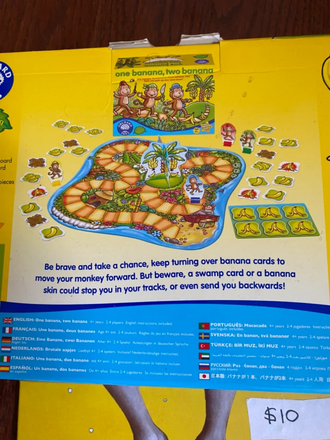 One Banana, Two Banana Game & Piranhas Don't Eat Bananas Book image indicator(5)