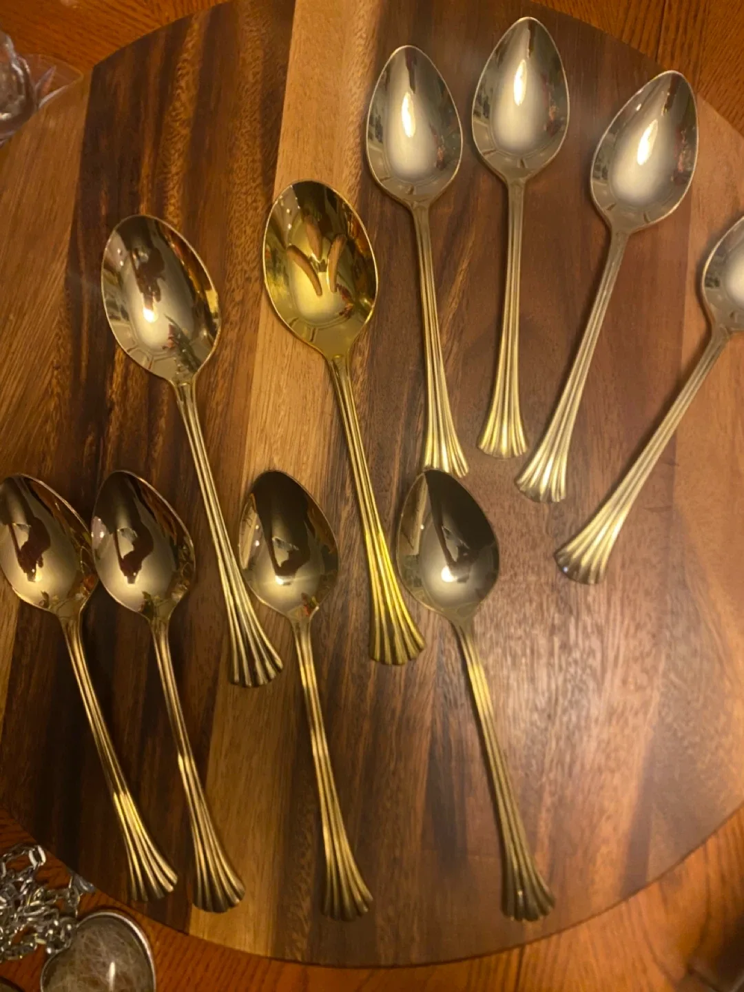 Cutlery Set Roma Gold Splendid 8 Piece Place Setting image indicator(4)