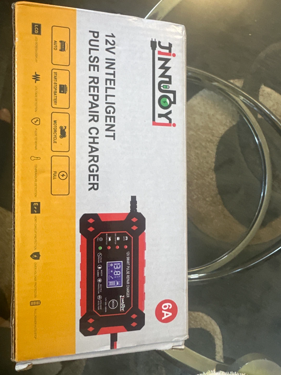 JinnoYI 12V Intelligent Pulse Repair Charger - photo 2