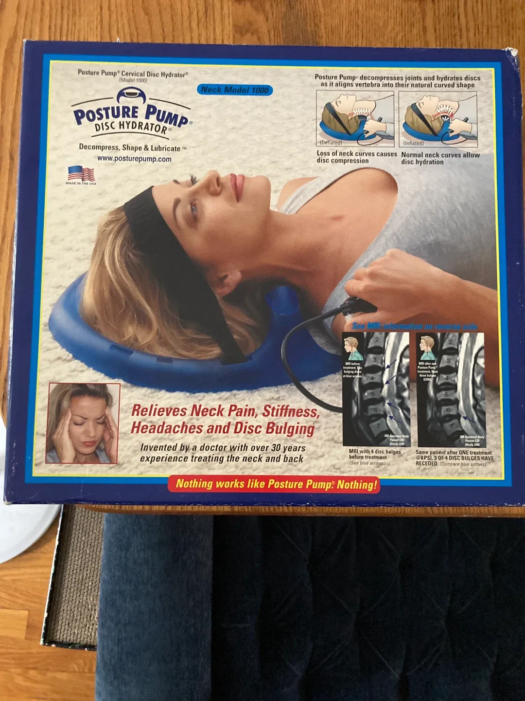 Posture Pump Cervical Disc Hydrator Model 1000 thumbnail