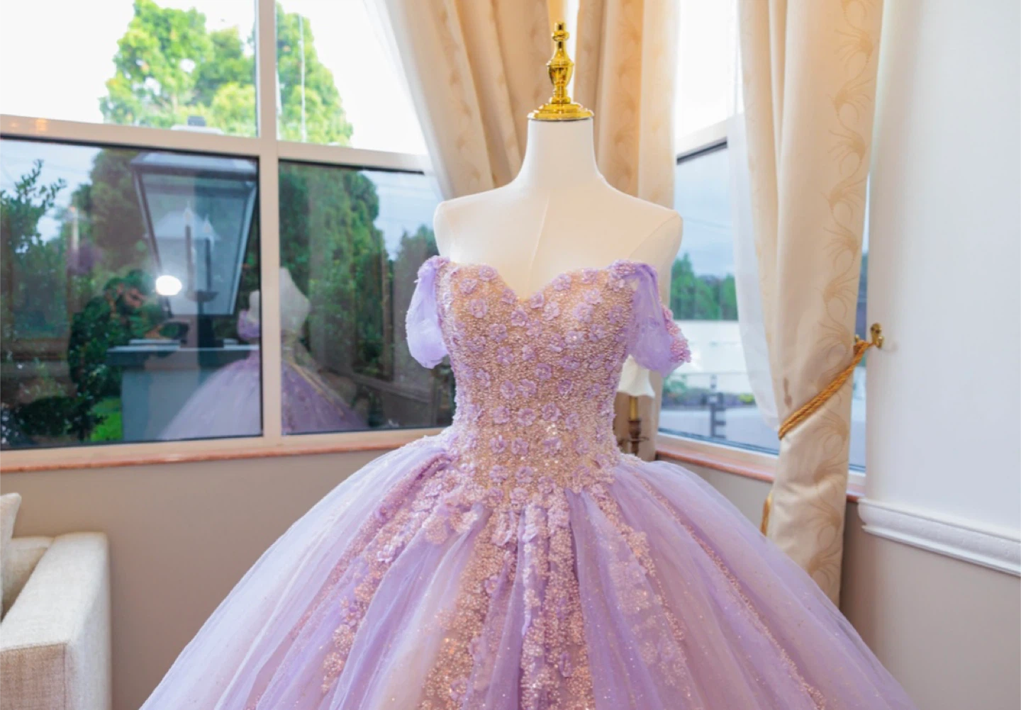 Lavender Quinceanera Dress - Lizluo 56517 - photo 3