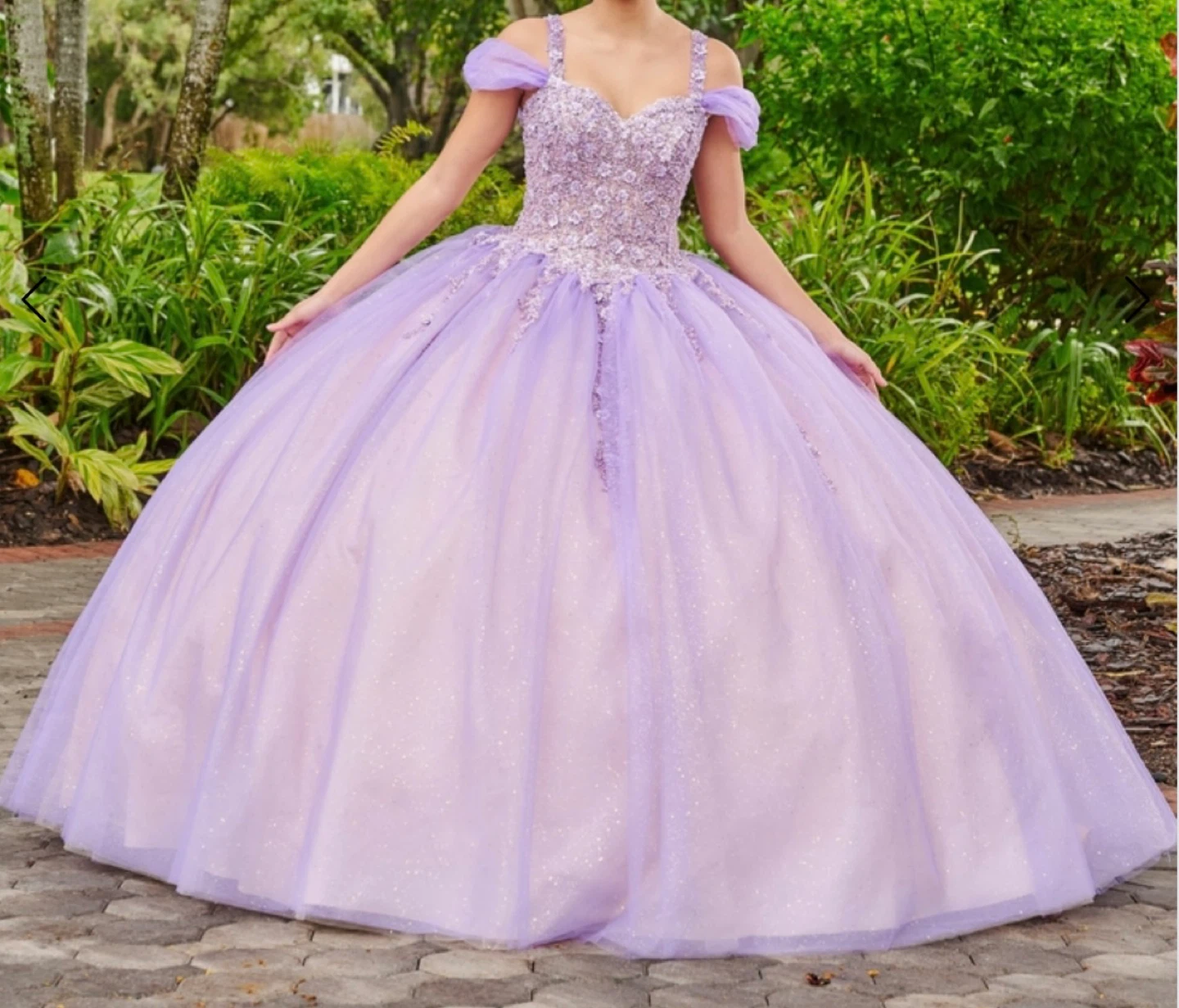Lavender Quinceanera Dress - Lizluo 56517