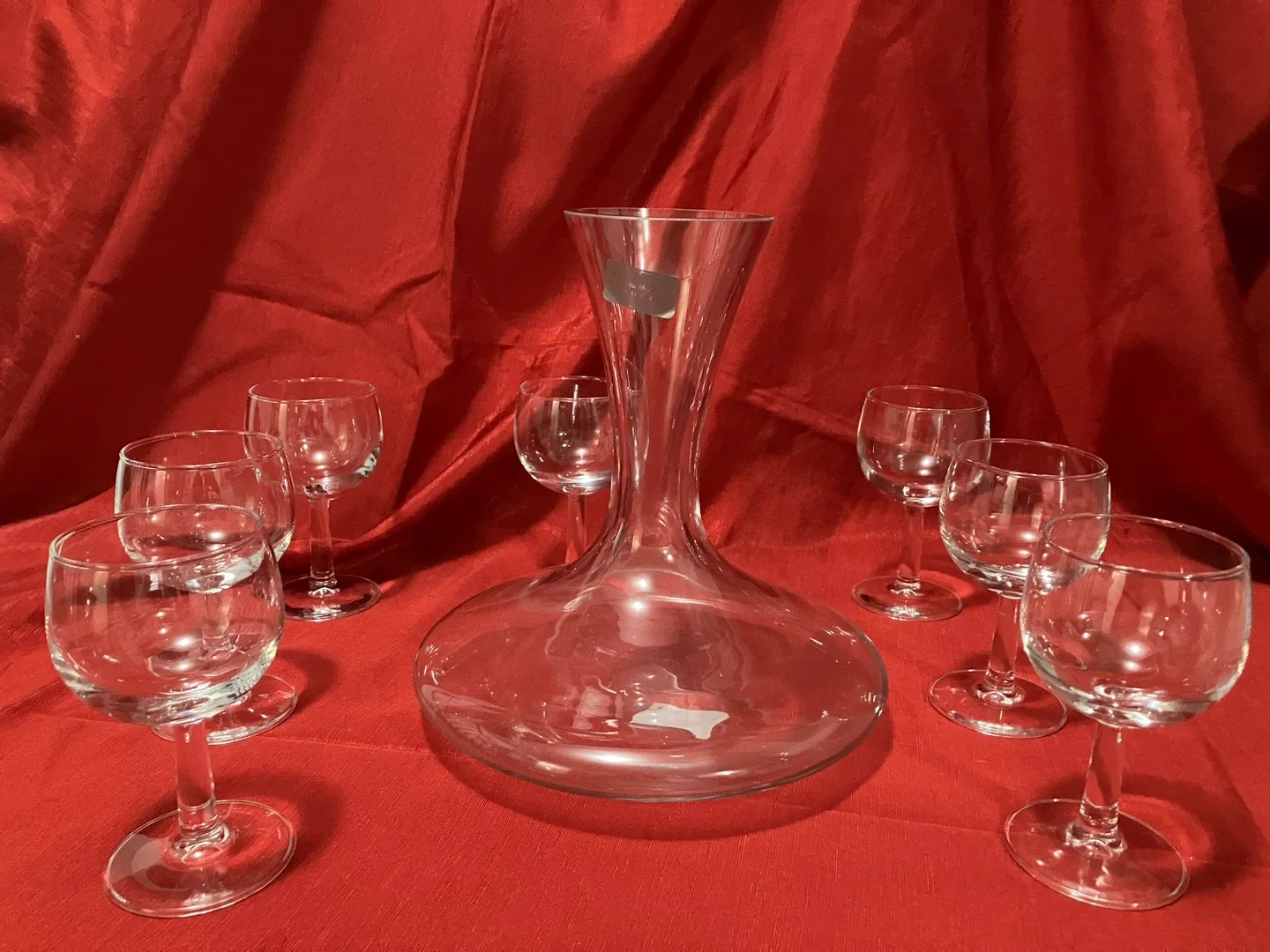 Joshua Maxwell Bacchus Decanter & Wine Glass Set image indicator(2)