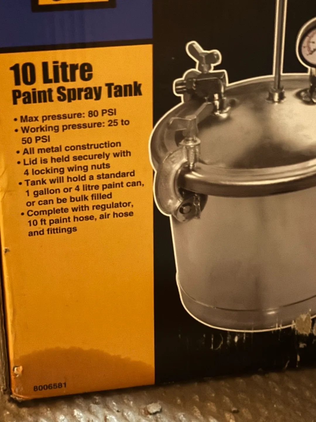 10 Litre Paint Spray Tank thumbnail