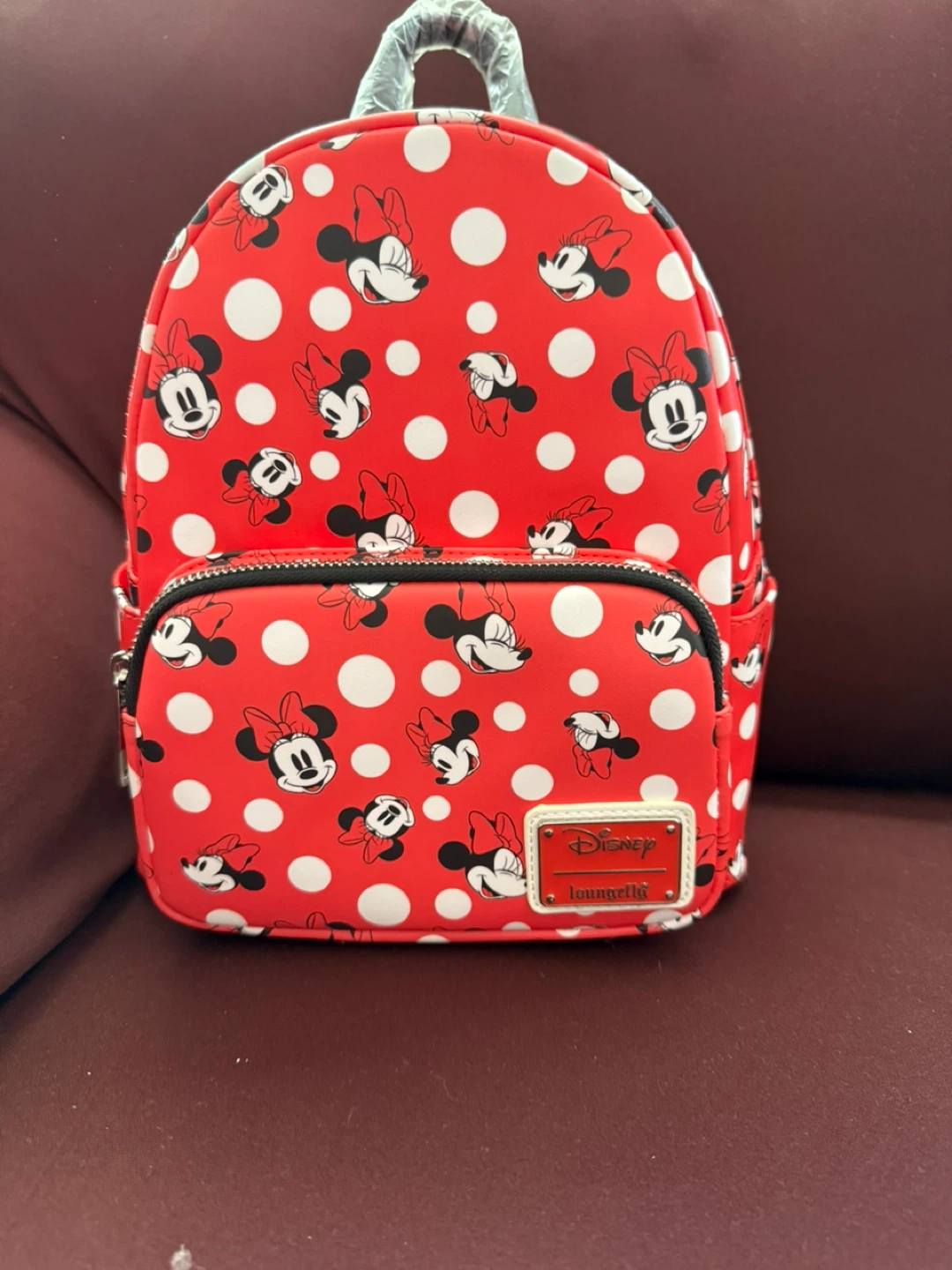 Disney Loungefly Mini Backpack - Minnie Mouse Polka Dot