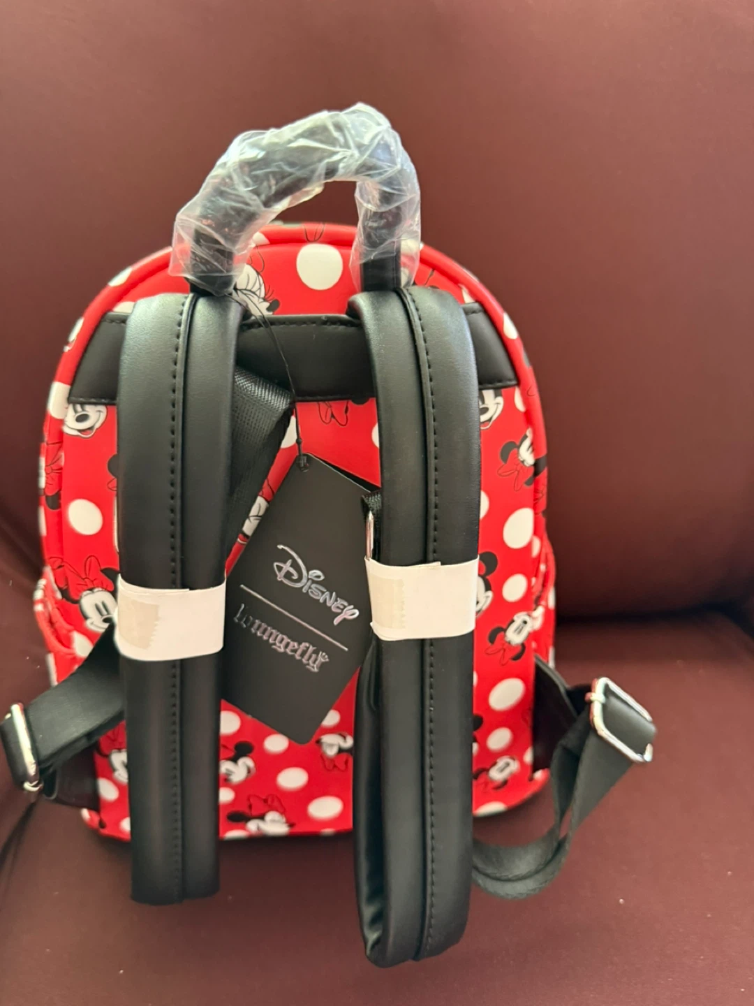 Disney Loungefly Mini Backpack - Minnie Mouse Polka Dot - photo 2