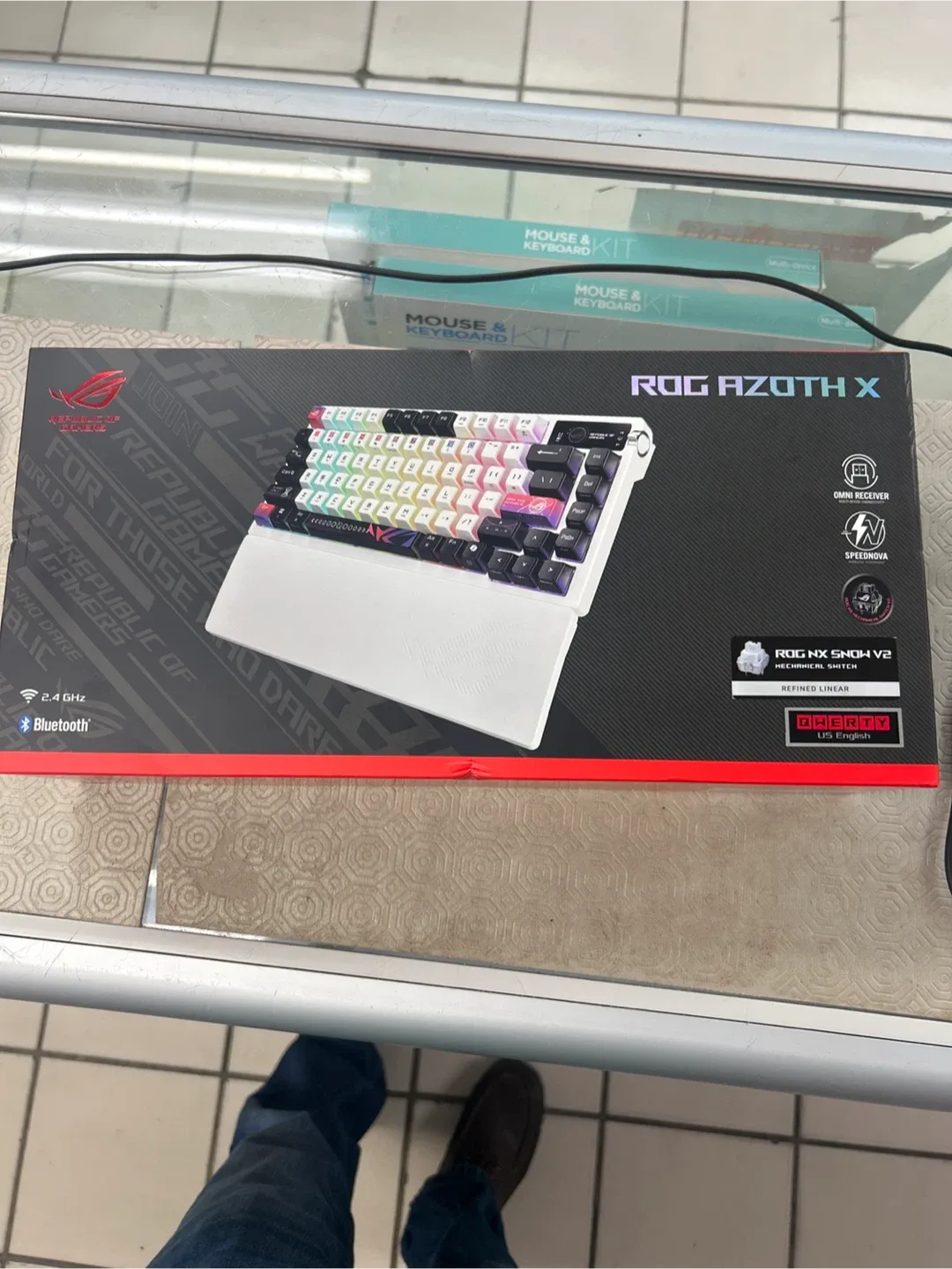 ASUS ROG Azoth X Gaming Keyboard - New in Box!