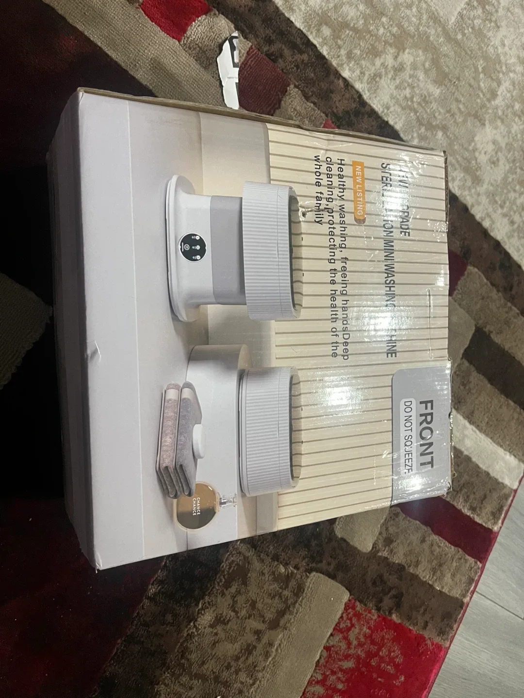 Portable Folding Washing Machine - 16L Grey