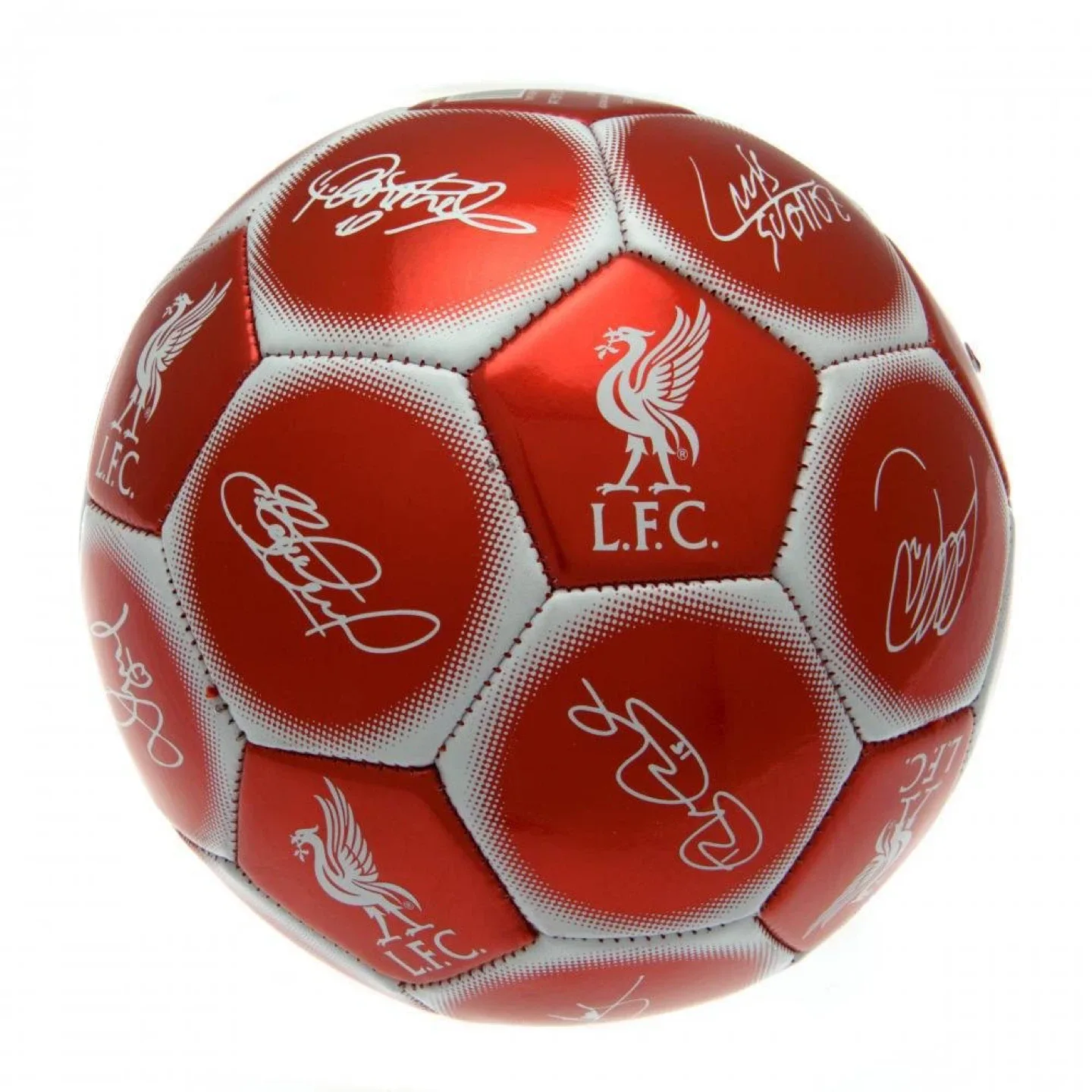 Liverpool FC Autographed Soccer Ball (deflated) image indicator(2)