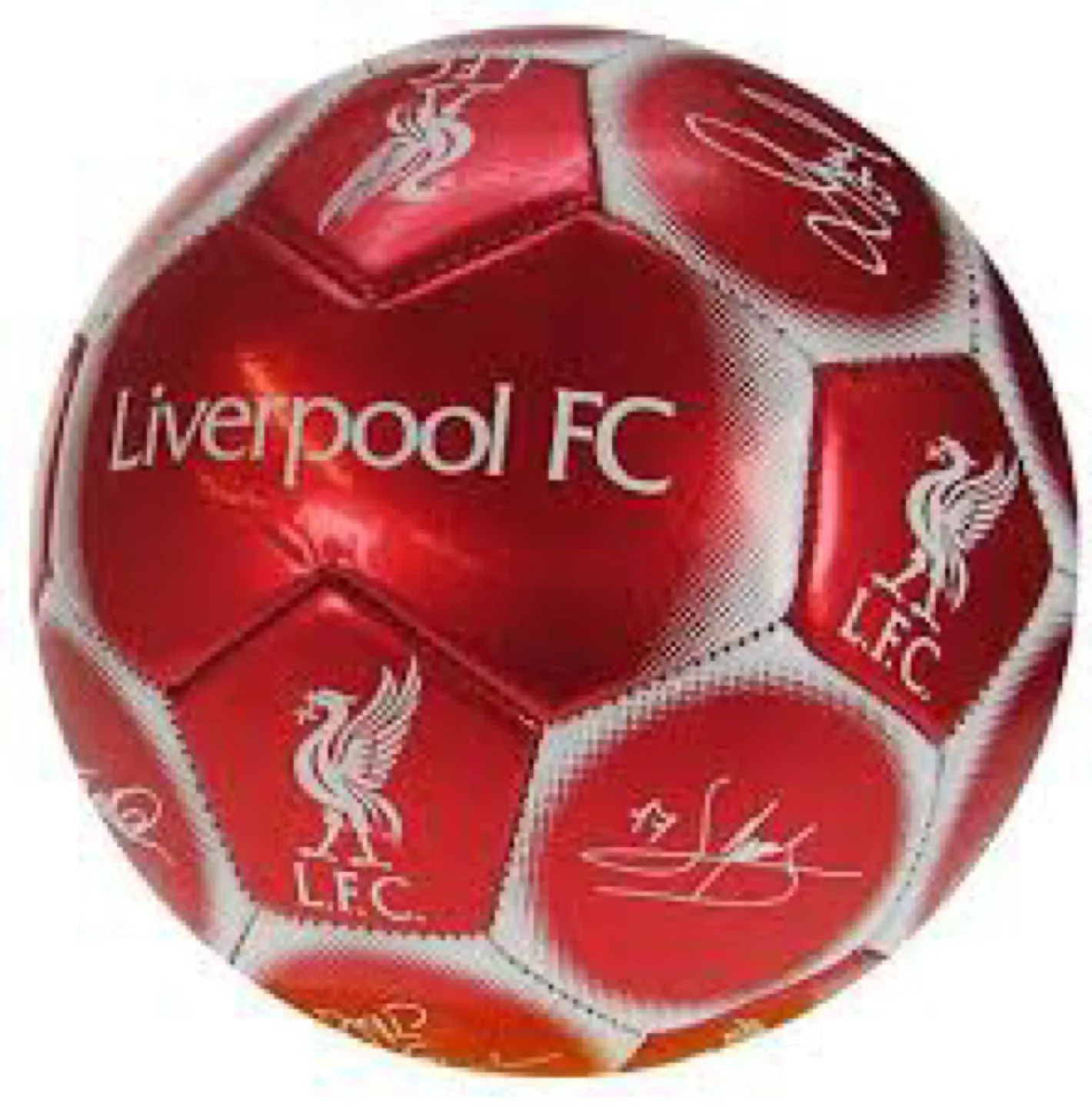 Liverpool FC Autographed Soccer Ball (deflated) thumbnail