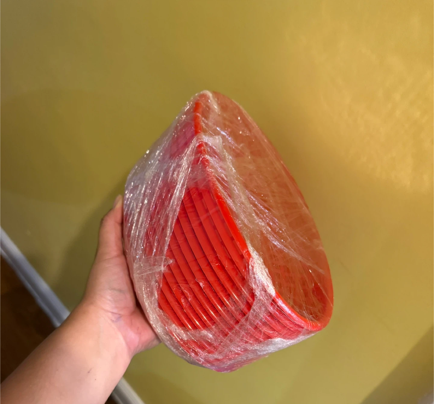 Red Plastic Plates - photo 2