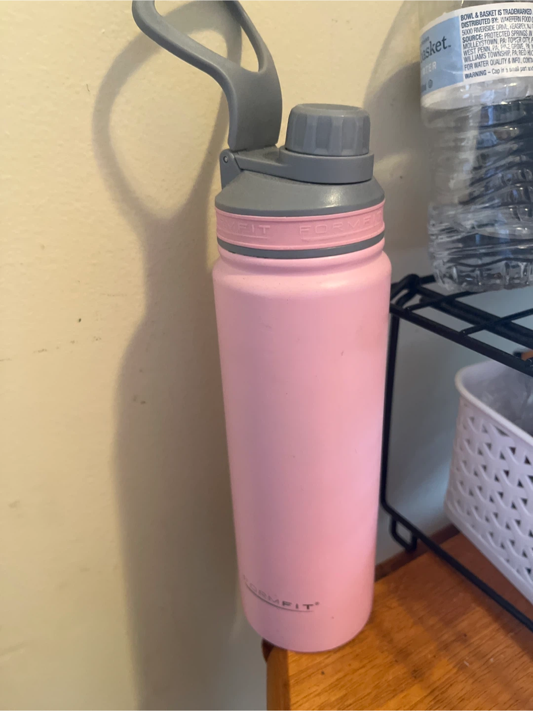 FORM FIT Pink Water Bottle