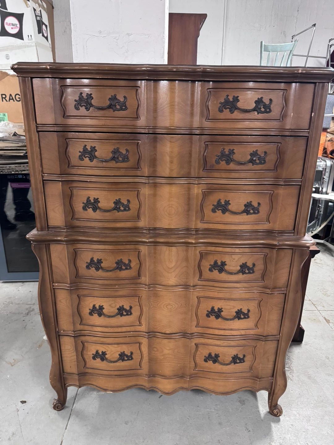 Vintage Wood Dresser - photo 5
