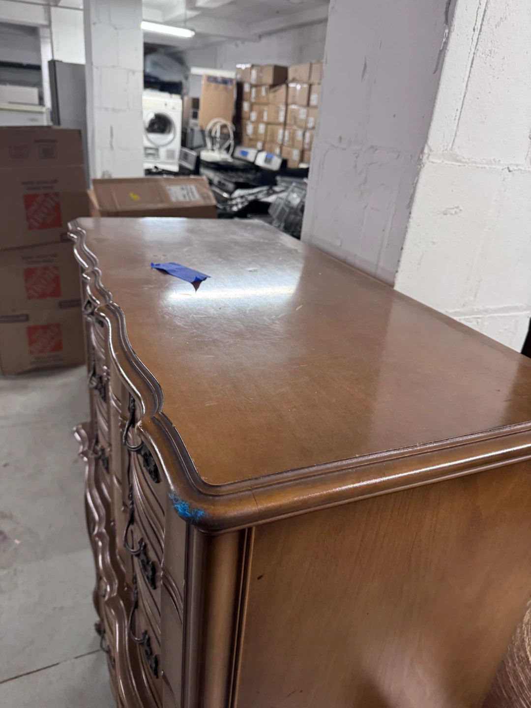Vintage Wood Dresser - photo 3