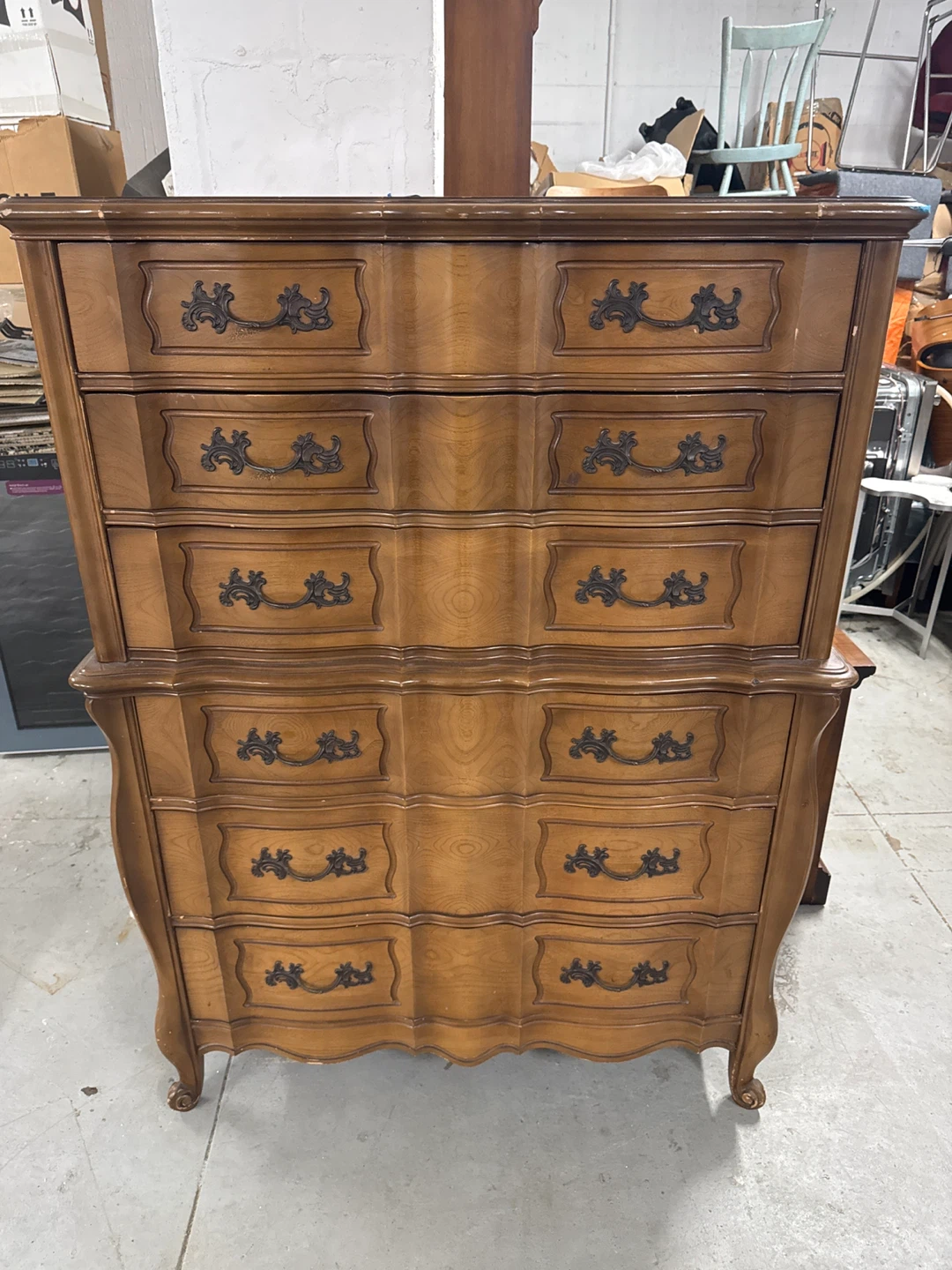 Vintage Wood Dresser