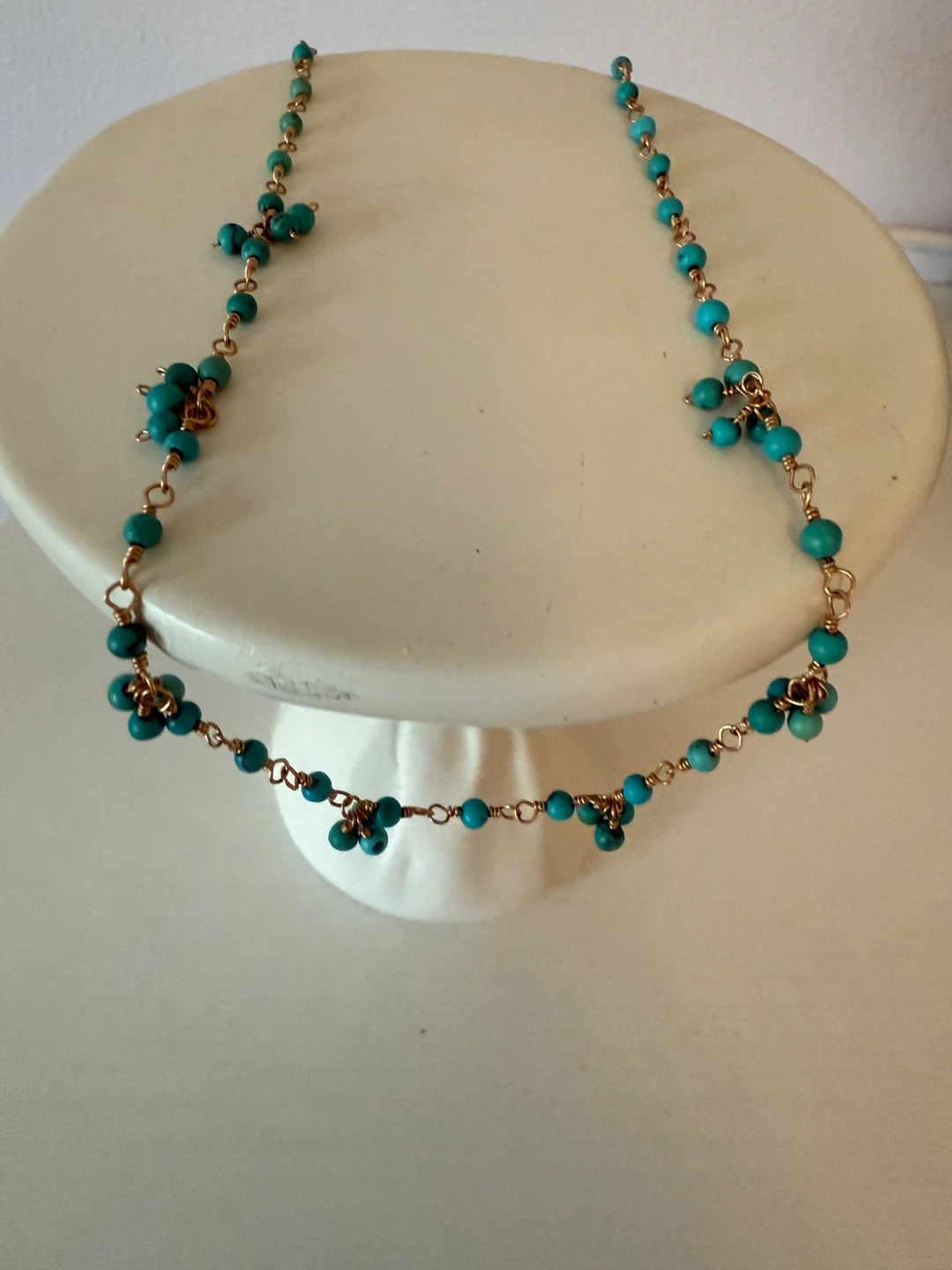 Turquoise Beaded Necklace