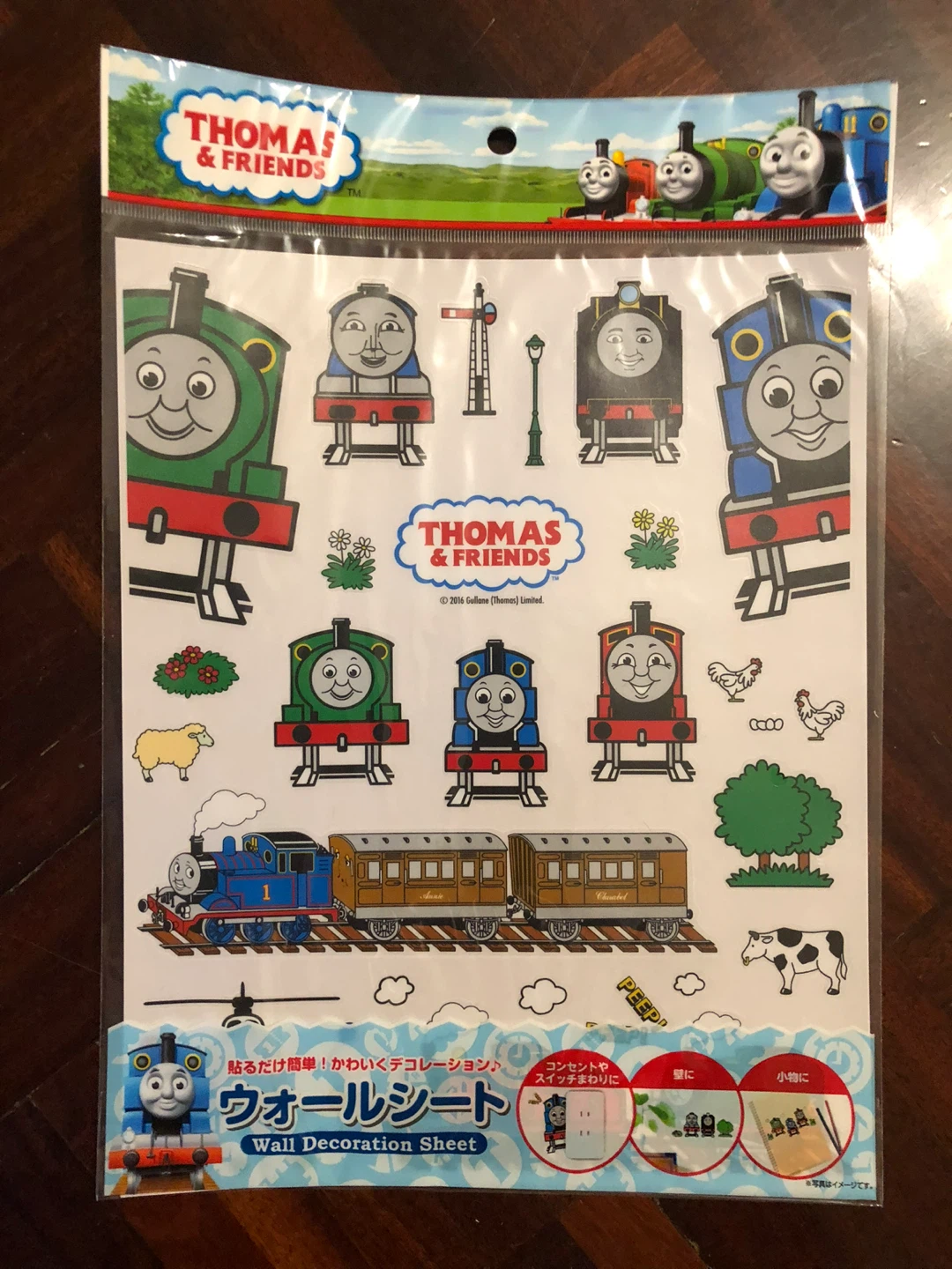 Thomas & Friends Wall Decoration Sheet