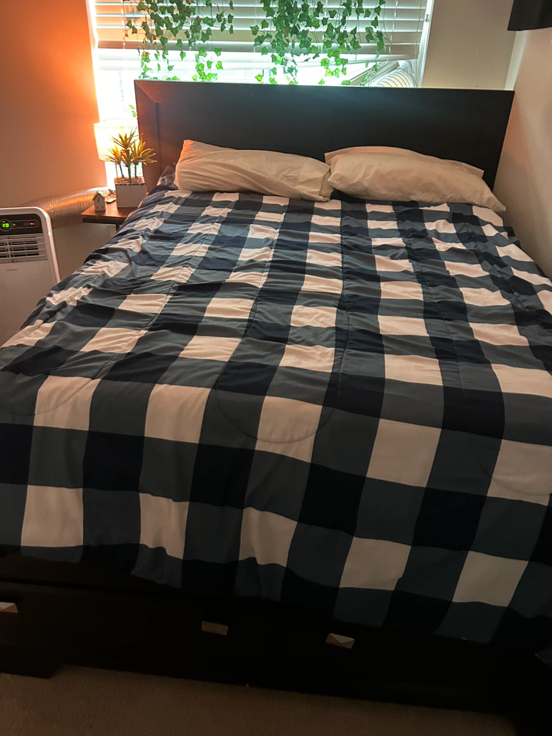 wood bed frame with drawers (need gone asap) - photo 2