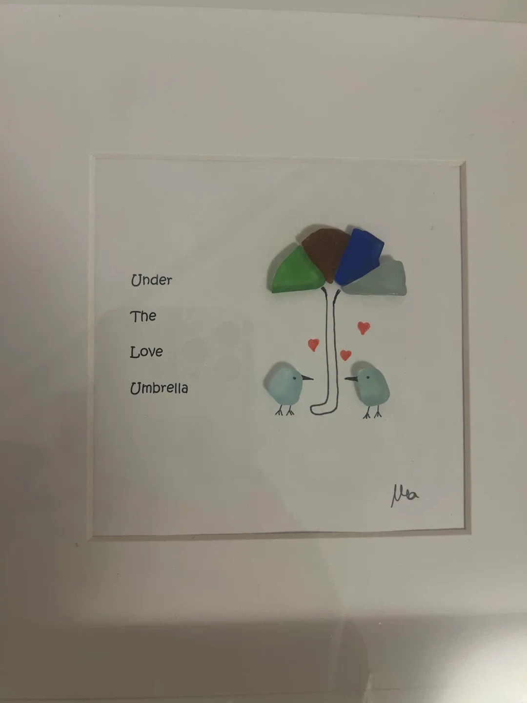 Framed Art - Under the Love Umbrella image indicator(2)